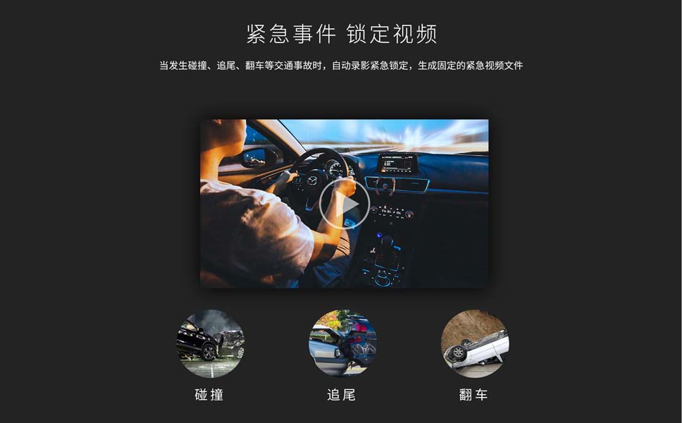 紧急录像，自动保存